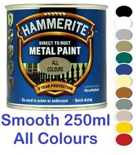 Hammerite Smooth 250ml Paint - All Colours