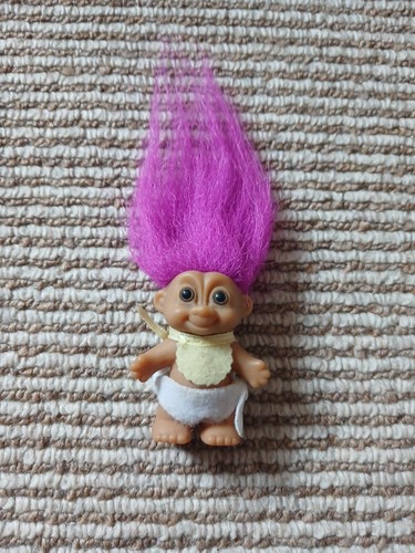 Vintage russ pink - haired, troll