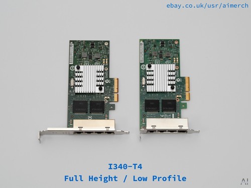 Intel i340 low profile full - i340-t4, profile/full