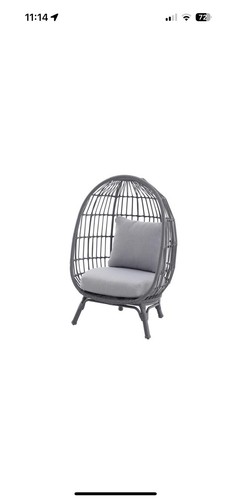 Kids egg chair rattan effect - egg,