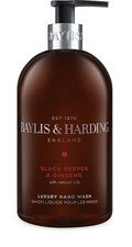 Baylis & Harding Men's Black Pepper & Ginseng Hand Wash 500ml