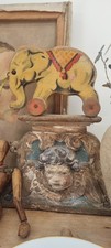 Vintage Pull Along Wooden Toy
