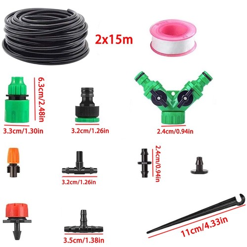 149pcs drip irrigation kit 30m - drip,