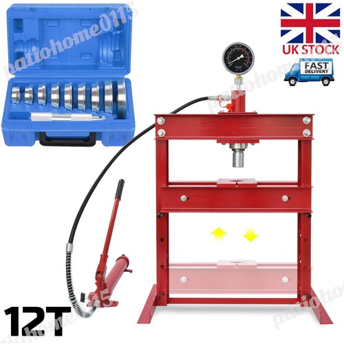Ton hydraulic shop press - 12,
