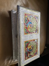 Decorative Silver Box, Indian, 22 X 22 X 5.5cm Lidded