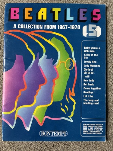 Beatles sheet music book - beatles, for