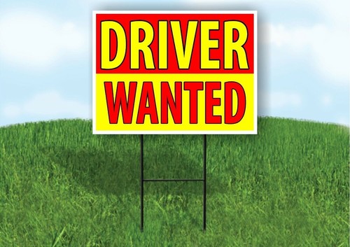 Driver wanted red yellow - driver,
