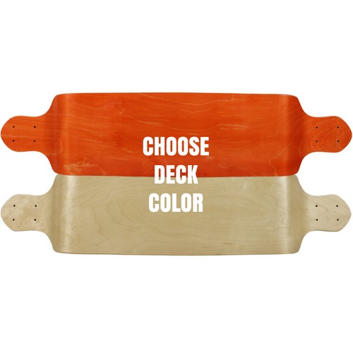 Moose longboard skateboad deck - moose,