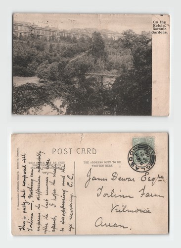 Postcard the kelvin - -, on