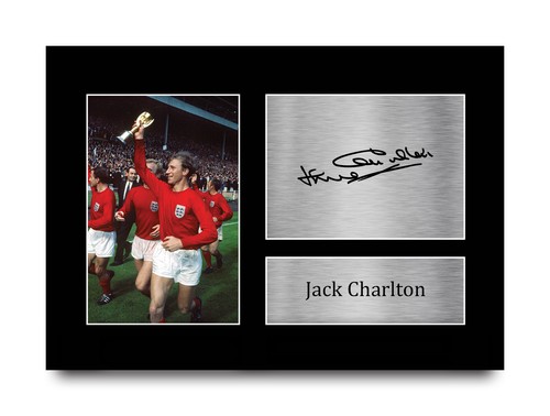 Jack charlton signed england - jack,