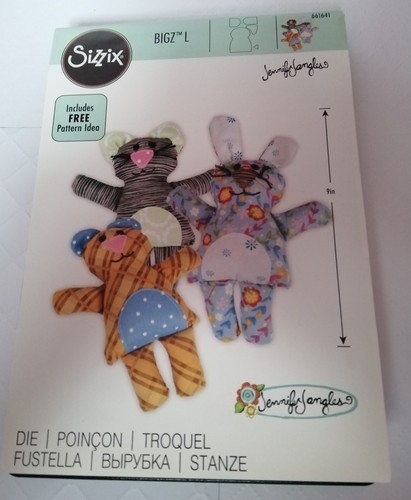 Sizzix bear bunny cat - sizzix, bear/bunny/cat