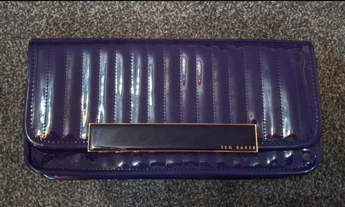 Ted baker purple quilted - baker, logo