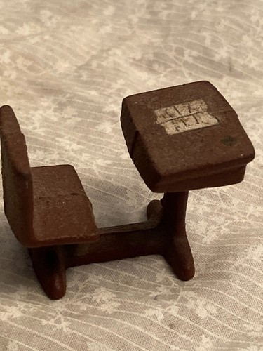 Cast iron miniature - miniature, school