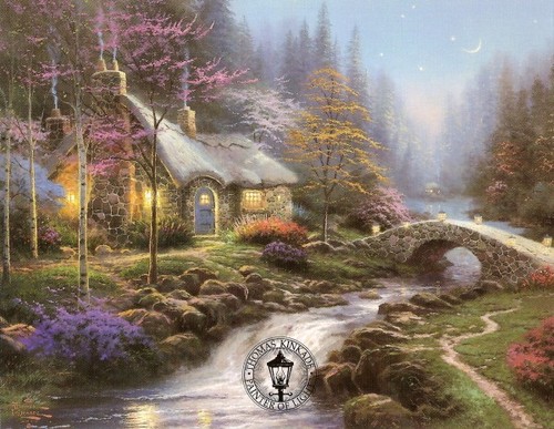 Thomas kinkade twilight - thomas,