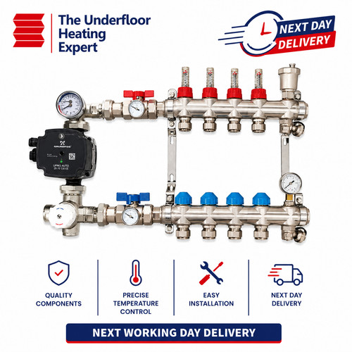 Underfloor heating manifold - underfloor,
