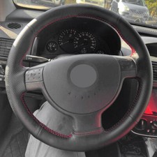 Hand Sewing Leather Steering Wheel Cover For Opel Corsa C Combo C Vauxhall Tigra
