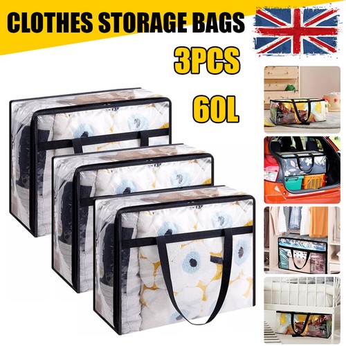 3pcs pvc clothes storage - 3pcs, bags