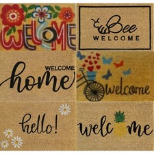 Welcome Door Mat Doormats Non