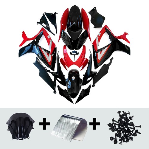 Red black fairings - black,