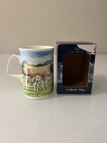 Border fine arts simmental cow - simmental,