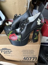 Platform Shoes T.U.K Black