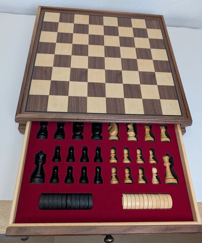 Chess and checkers set - a&a,