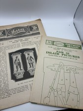 Hobbies Fretworker’s Weekly Journal No.1686 – Feb 11 1928 – Inlaid Pictures