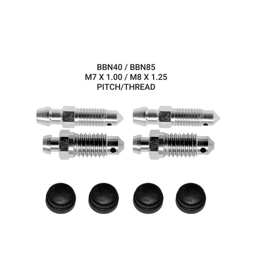 Brake bleed nipples - nipples, screws