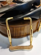 Viola chin rest clamp Golden