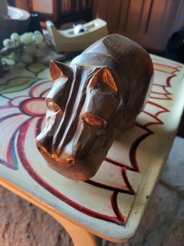 Lovely looking carved wooden - looking,