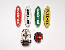 Schwinn bike head badge decal - bike,