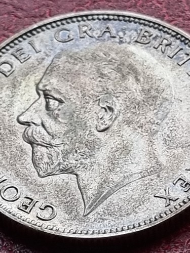 1929 king george silver - v,