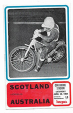 Speedway Programme 28 June