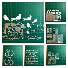 French Garden Die Sets - Birds