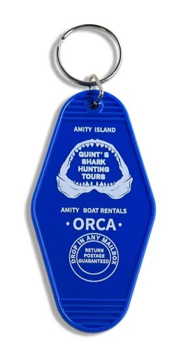Jaws orca boat keyring - orca, key
