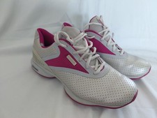 size 5.5 Reebok Easytone Womens Silver & Pink Trainers Toning Trainers 