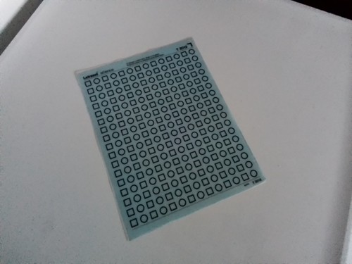Letraset dry transfer rub - letraset,