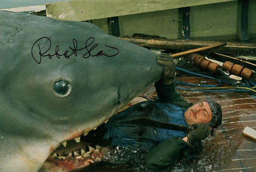 Robert shaw quint signed - quint,