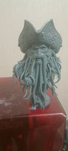 Printed resin bust models - resin,