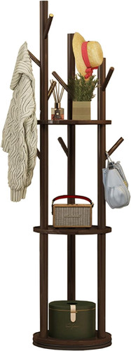 Wooden coat rack - rack, with