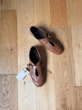 Zara Brown Leather Brogue