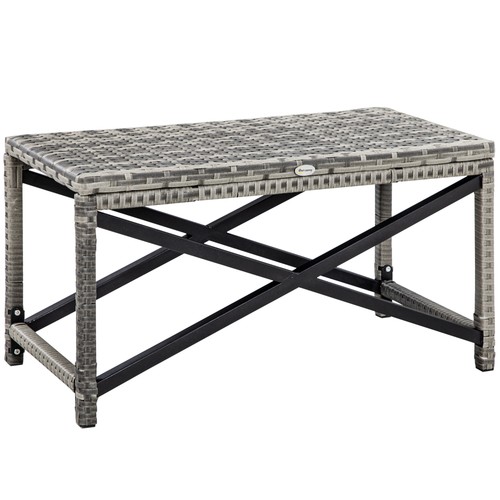 Outdoor rattan side table 80 - rattan,