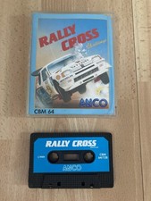 Rally Cross Challenge Commodore 64 CBM Retro Video Game Racing 1989