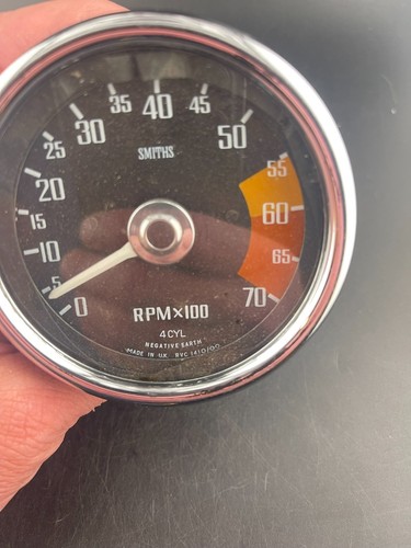Vintage smiths tachometer - smiths,