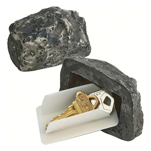 Door key rock hide keep - hide, hidden