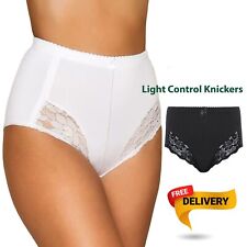 Ladies Light Control Support Knickers Panty Girdle Support Briefs Size Small-3XL