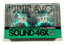 Teac 46X gr reel to reel  audio cassette blank tape sealed Made in Japan