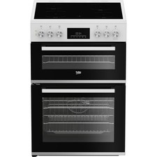 Beko FDC6731W AeroPerfect™ 60cm Free Standing Electric Cooker with Ceramic Hob