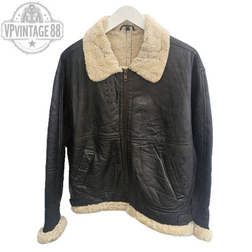 Vintage aviator bomber - vintage,