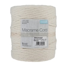 Natural Macrame Cord 100%